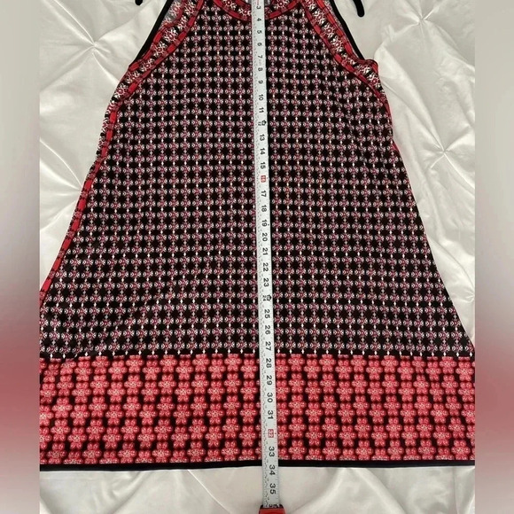 Max Studio “A-Line” Sleeveless Dress. Black, Red, & White.Like New. Size: Medium - Picture 5 of 8